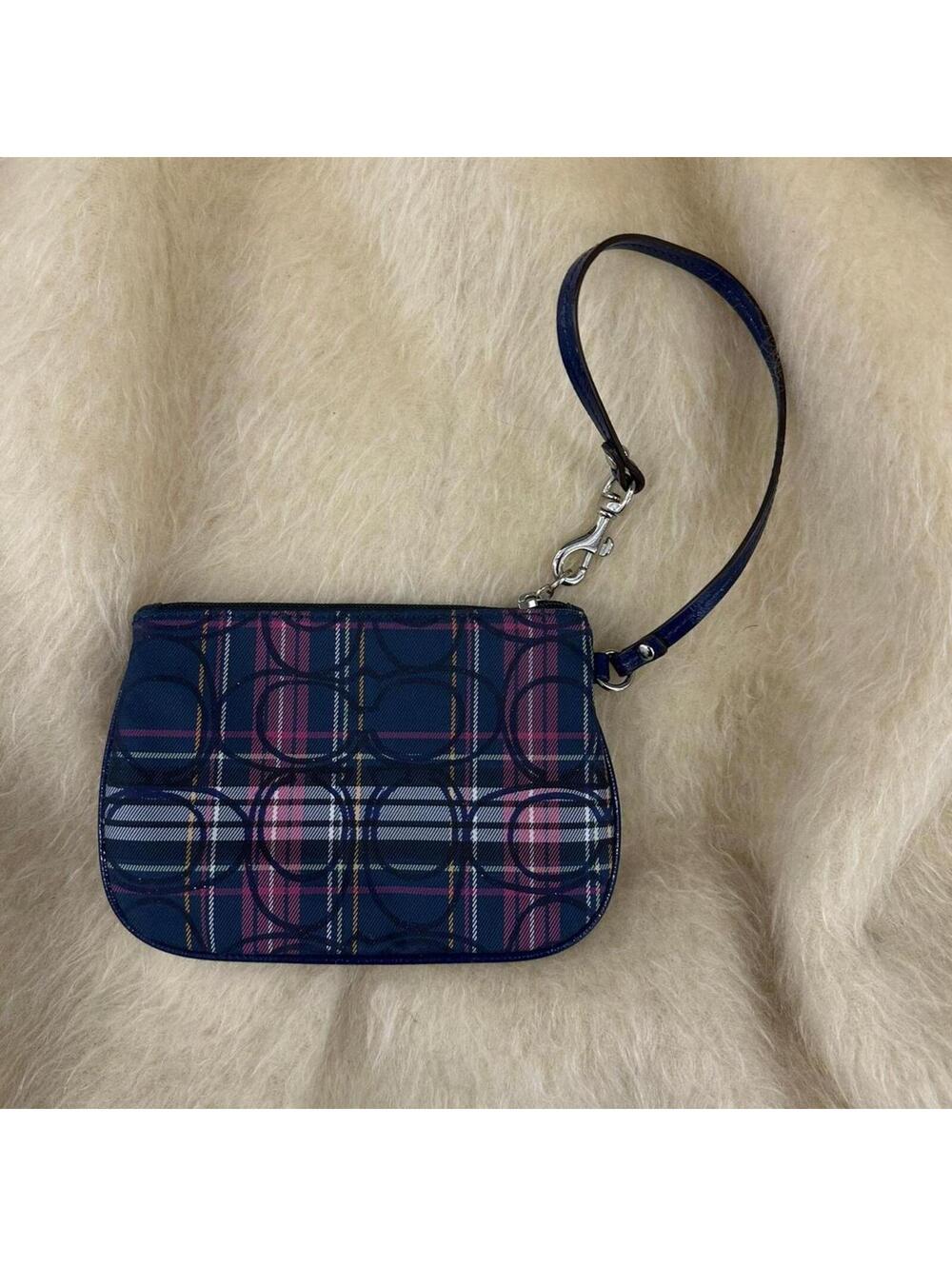 Coach Women's Multi and Blue Wallet-purs